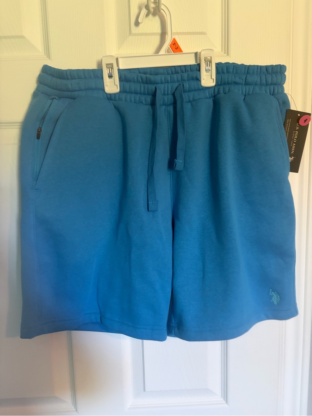 Polo by Ralph Lauren Men’s Teal Blue Drawstring Athletic Shorts